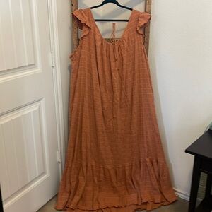 FREE PEOPLE Gauze Maxi Dress
